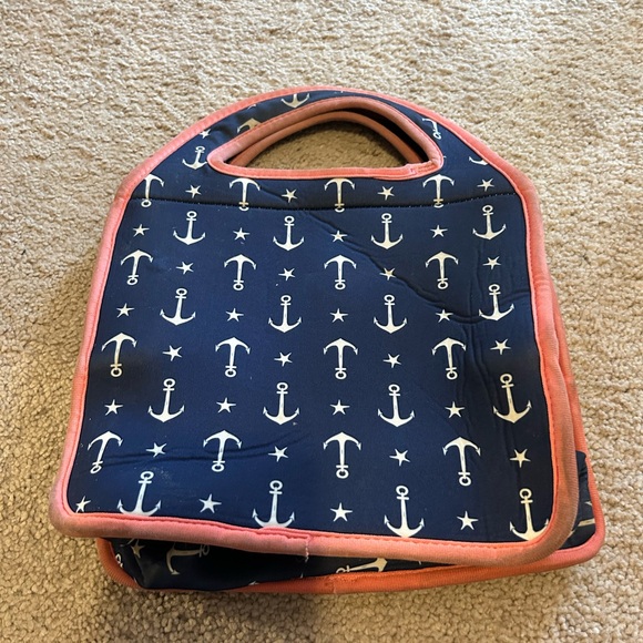 Neoprene Anchor Lunch Tote - Picture 2 of 6